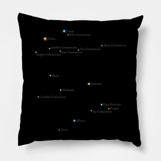 Constellation Gemini Pillow