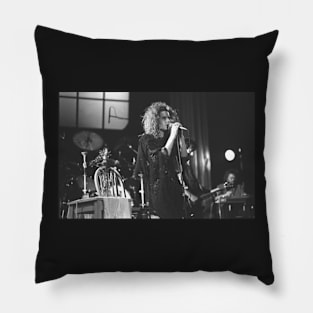 Margo Timmins Cowboy Junkies BW Photograph Pillow