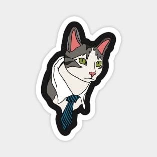 Business Cat Magnet