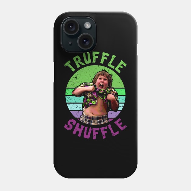 The Goonies Truffle Shuffle Phone Case by scribblejuice