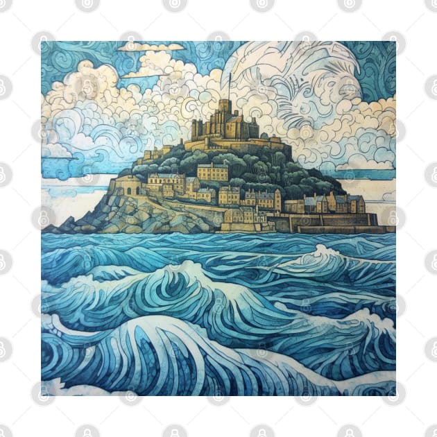 St Michael’s Mount from Penzance by EpicFoxArt