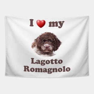 I Love My Lagotto Romagnolo Tapestry