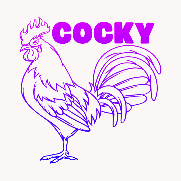 cocky rooster by ODIN DESIGNS