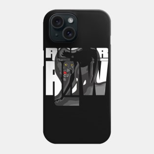 Roaring Panther Birthday Gift Shirt Phone Case