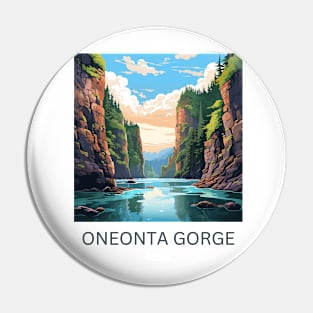 Oneonta Gorge, Oregon Pin