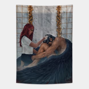 Bath | BrycexHunt (Crescent City) Tapestry