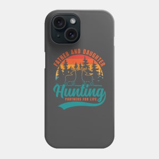 Father and daughter hunting Phone Case