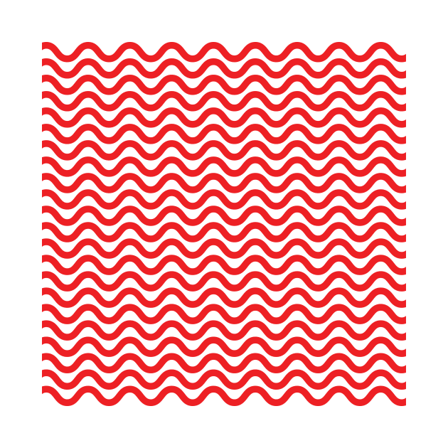 Pattern Red Wave by WelySuganda