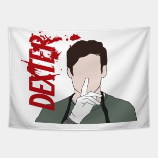 Dexter Logo Shhh Tapestry