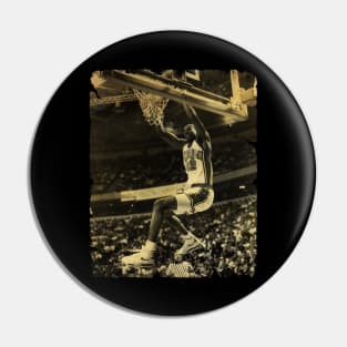 Stacey Augmon - Vintage Design Of Basketball Pin