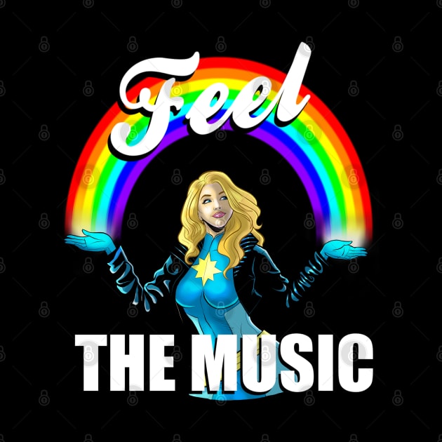 Astonishing Dazzler Feel the Music by sergetowers80