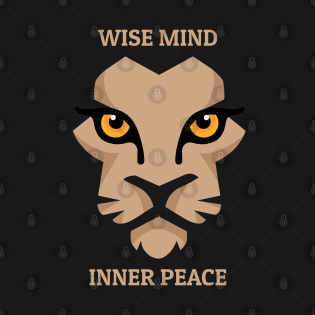 Wise Mind Inner Peace by KewaleeTee