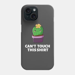 Cactus in the desert sand Phone Case