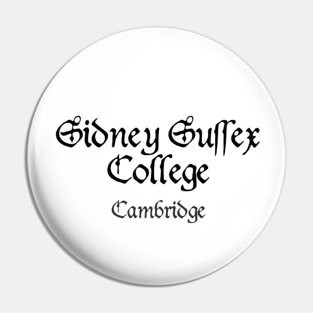 Cambridge Sidney Sussex College Medieval University Pin by RetroGeek