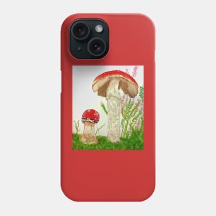 Amanita muscaria Phone Case