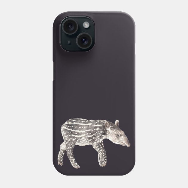 Tapir Phone Case by wanderinglaur