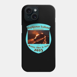 Reykjanes  Volcano T-Shirt Iceland Earthquake Gift Phone Case