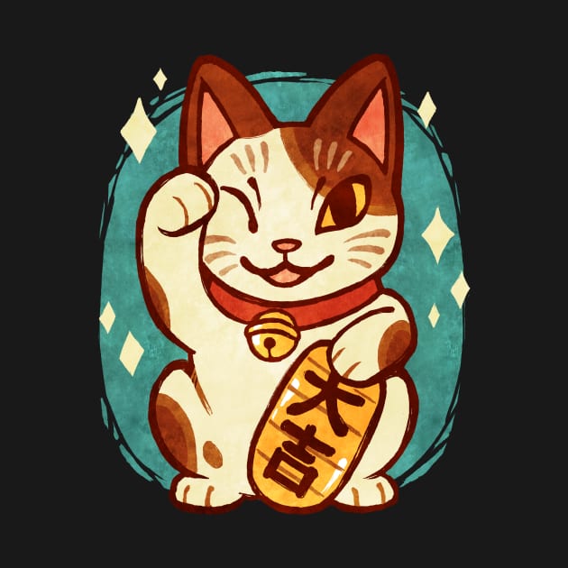 Lucky Cat by Kerri Aitken