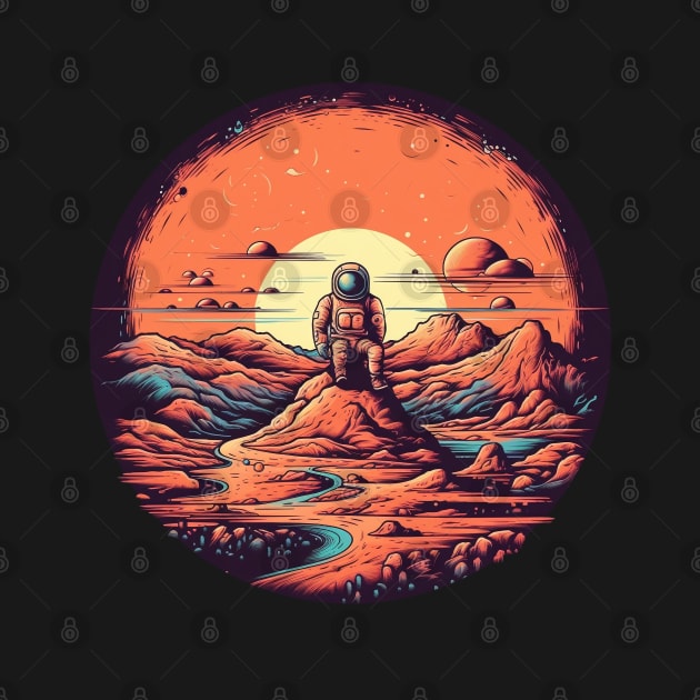 Man on Mars by Salogwyn