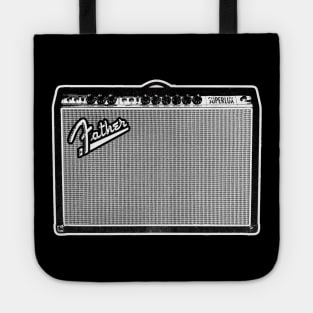 Guitar Amp FATHER. Best Guitar Dad. Tote