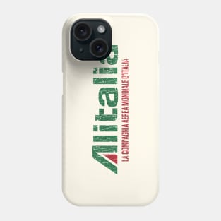 Alitalia - Italy's World Airline 1946 Phone Case