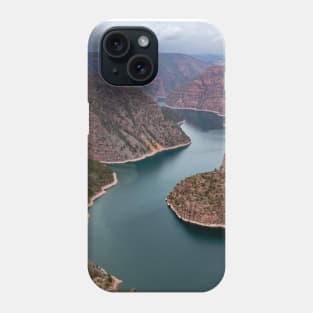 Red Hills, Green River Scenery Phone Case