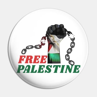 Free palestine Pin