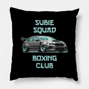 Subaru WRX STI Car Art -  Impreza Boxer Engine Modified JDM Car Pillow