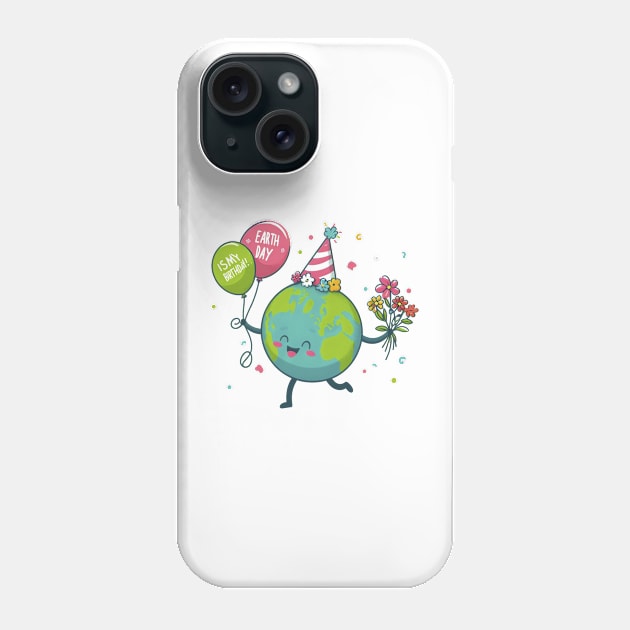 Earth Day 2024 Phone Case by BukovskyART