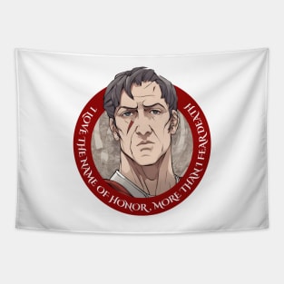 Julius Caesar in anime style Tapestry