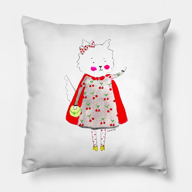 Frau Lina the Dog Pillow by Lady Lucas