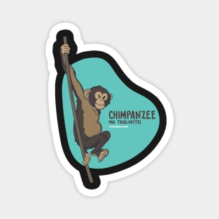 Endanger Species - Chimpanzee Magnet