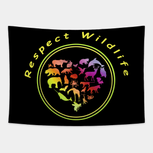 Respect Wildlife Tapestry