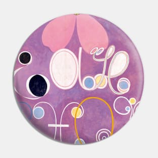 High Resolution Hilma af Klint Group Iv No 5 Adulthood 1907 Pin