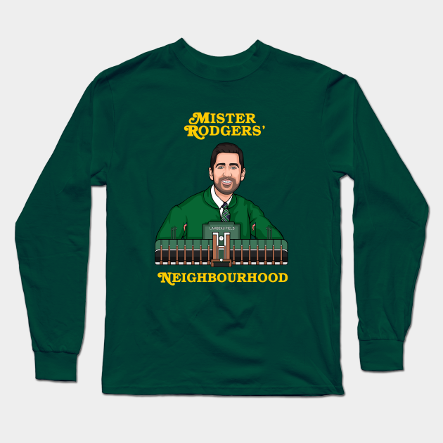 green bay packers mr rogers neighborhood t shirt