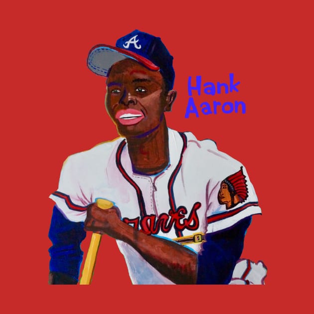 Hank aaron by SPINADELIC