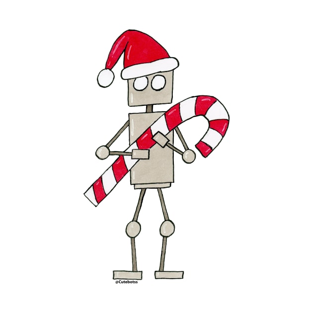 CuteBots Candy Cane by CuteBotss