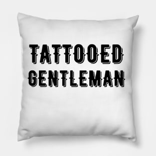 Tattooed Gentleman Pillow