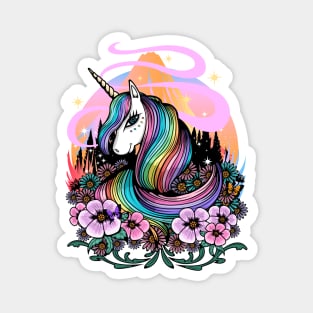 Majestic Unicorn Magnet