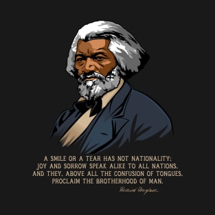 Frederick Douglass Quote Gift for Black History Month T-Shirt