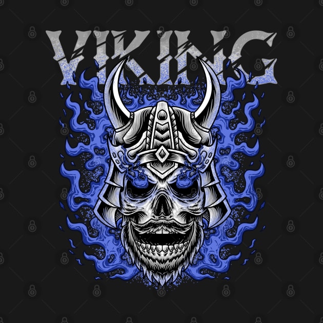 VIKING SKULL by OXVIANART