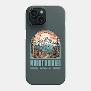 Mount Rainier National Park Phone Case