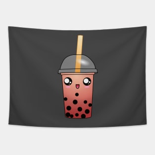 Happy Lychee Boba Tapestry