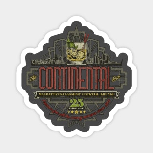 The Continental Bar NYC Vintage Magnet