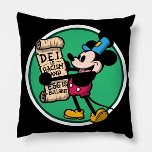 Steamboat Willie's Reminder (DEI Mickey) Pillow