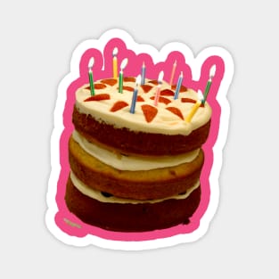 Leaning Cake Magnet