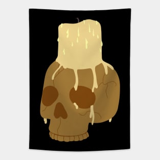 Skull Candle Tapestry