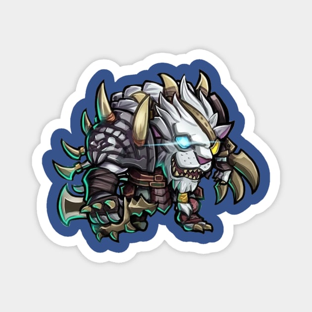 Rengar Magnet by mprokolo corgi