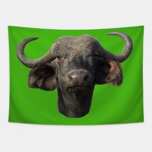 Water Buffalo Ox Portrait Tapestry