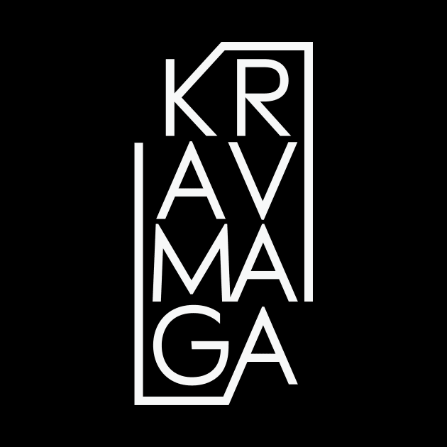 Krav Maga Brick Lettering Israeli Martial Arts by polliadesign